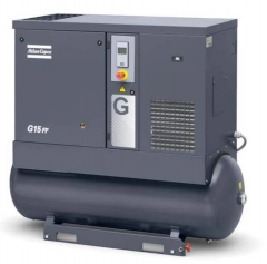 Atlas Copco Screw Compressors are available from Cleveland Spray Booth