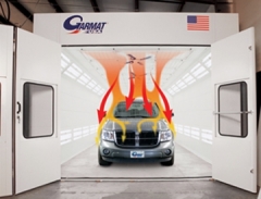 Accele-Cure Spray Booth by Garmat available at Cleveland Spray Booth Specialists