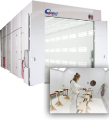 Garmat Industrial Spray Booths are available at Cleveland Spray Booth Specialists